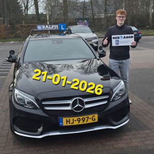 Van harte gefeliciteerd, Chris!